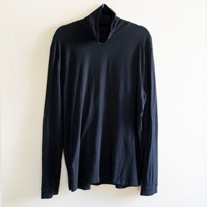 Topman - Long Sleeve - Turtleneck - Black - US - XXL